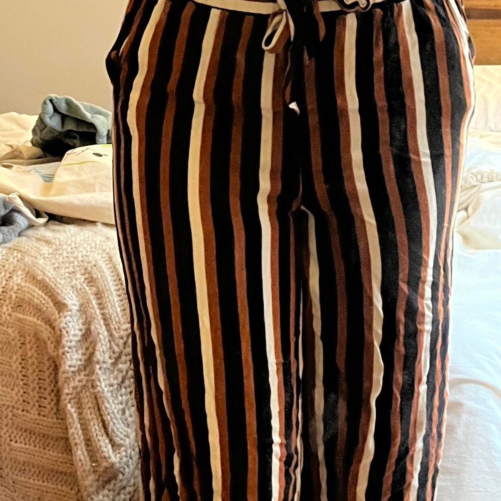Loose, striped women’s pants